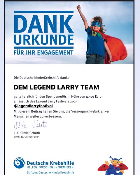 Legend Larry Festival 2023